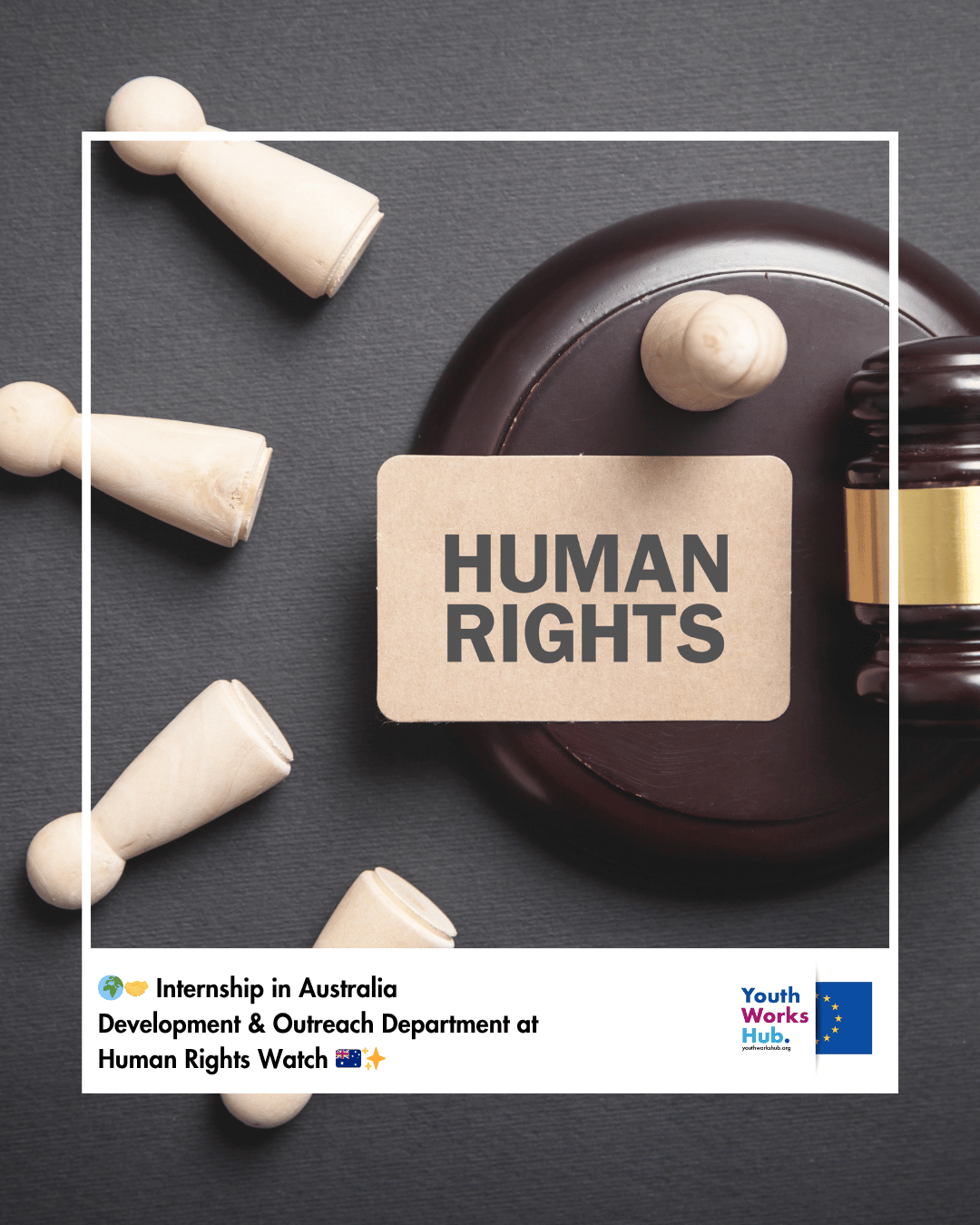 🌍🤝 Internship in Australia – Development & Outreach Department at Human Rights Watch 🇦🇺✨