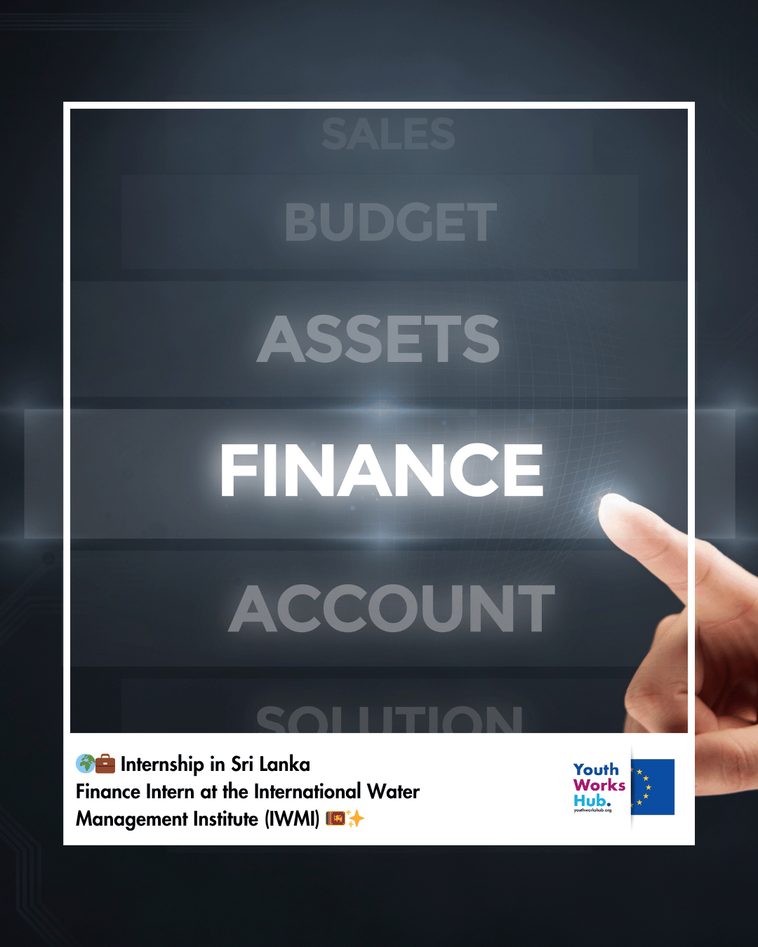 🌍💼 Internship in Sri Lanka – Finance Intern at the International Water Management Institute (IWMI) 🇱🇰✨