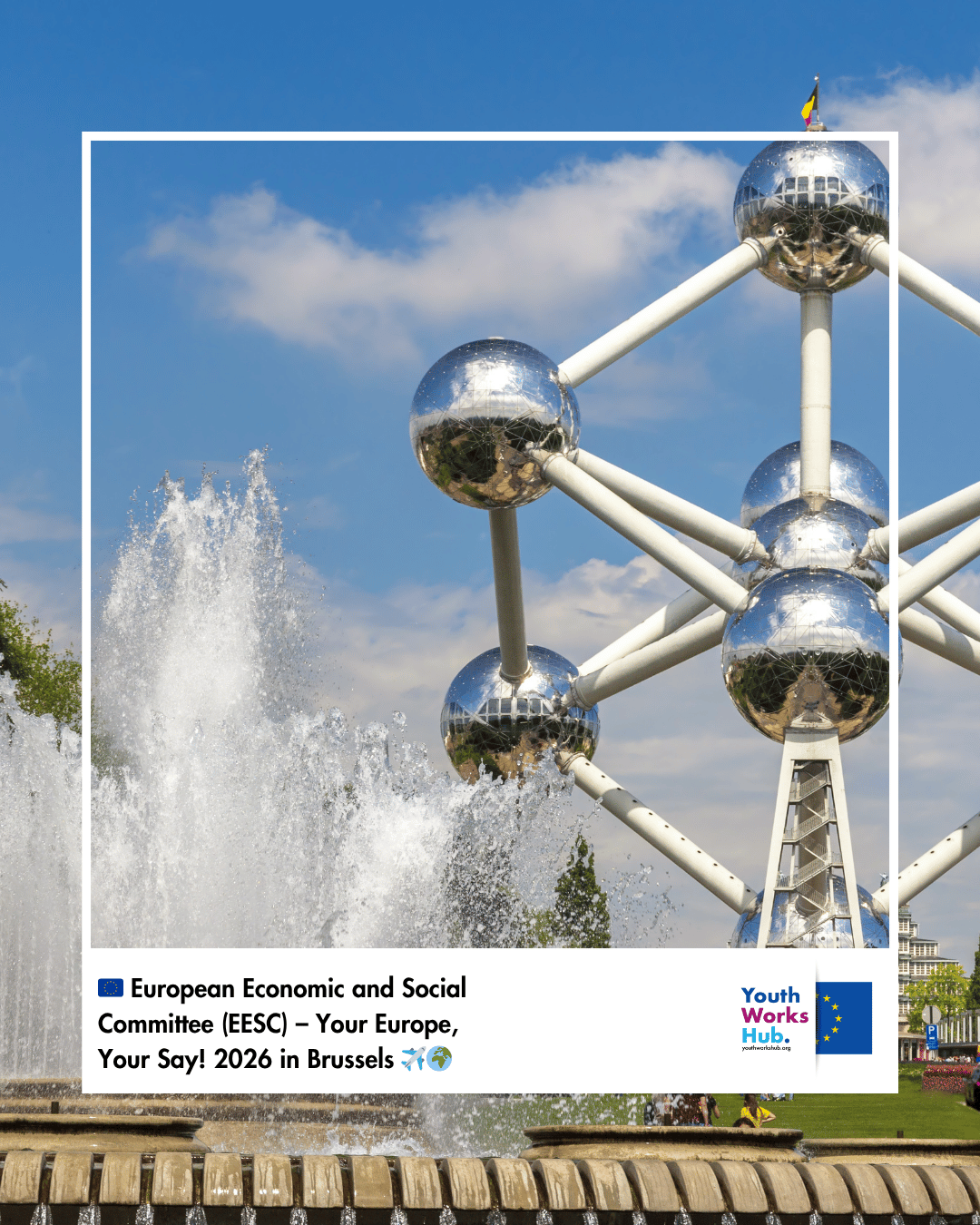 🇪🇺 European Economic and Social Committee (EESC) – Your Europe, Your Say! 2026 in Brussels ✈️🌍