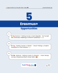 🌍✨ 5 New Erasmus+ Training & E-Learning Opportunities Across Europe – Build Skills, Grow Confidence & Empower Your Youth Work! 🇸🇮🇮🇹🇱🇹🇨🇿🇵🇱