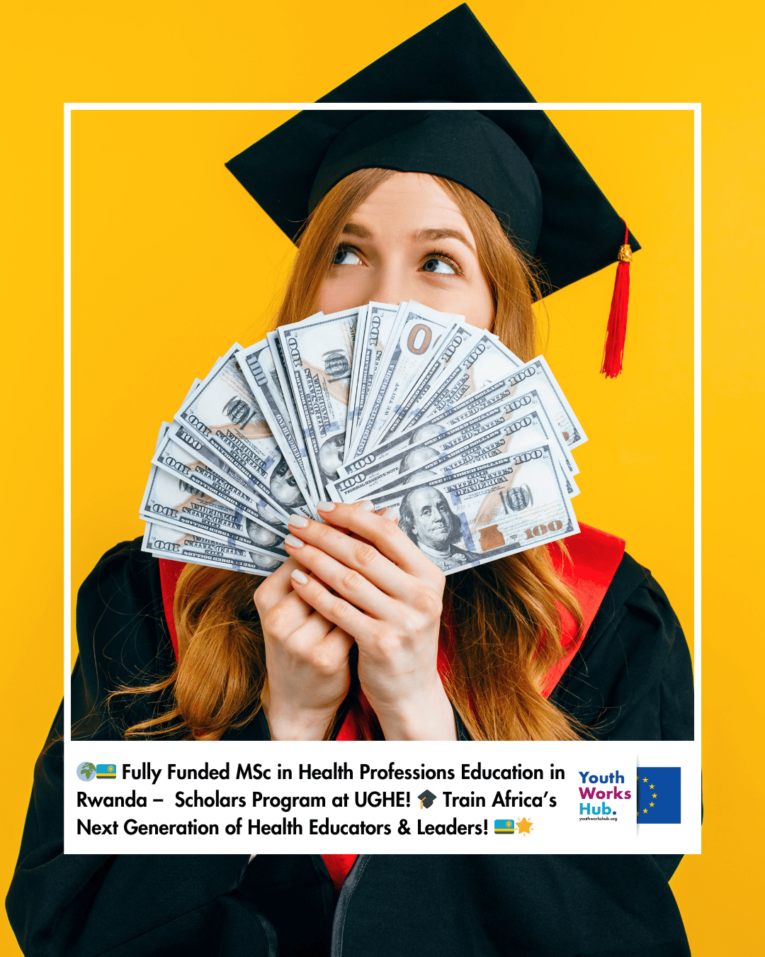 🌍🇷🇼 Fully Funded MSc in Health Professions Education in Rwanda – Mastercard Foundation Scholars Program at UGHE! 🎓✨ Train Africa’s Next Generation of Health Educators & Leaders! 🇷🇼🌟