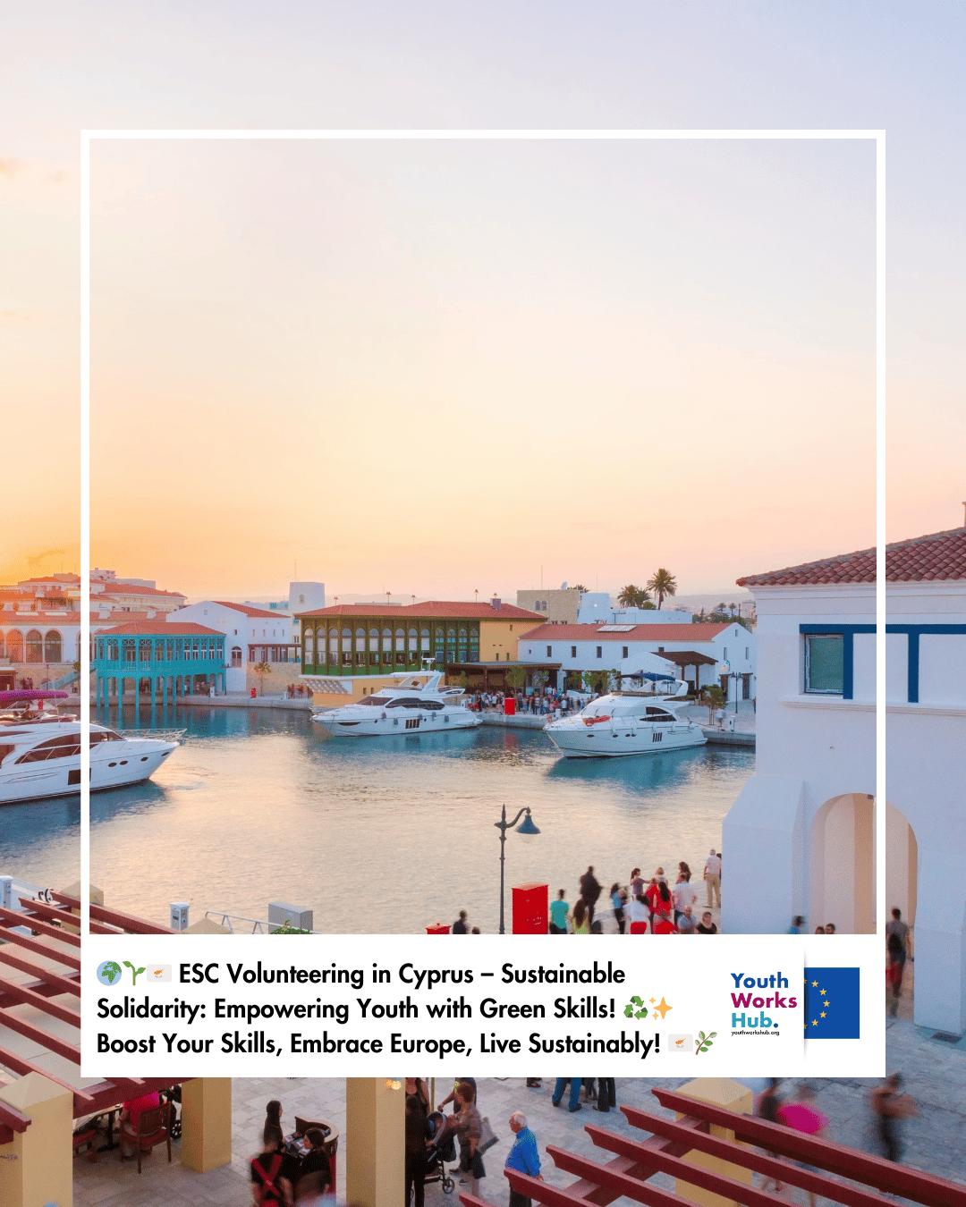 🌍🌱 ESC Volunteering in Cyprus – Sustainable Solidarity: Empowering Youth with Green Skills 🇨🇾✨