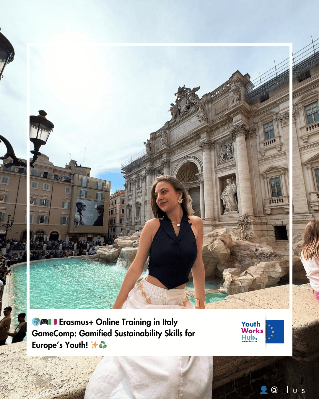 🌍🎮🇮🇹 Erasmus+ Online Training in Italy – GameComp: Gamified Sustainability Skills for Europe’s Youth! ✨♻️