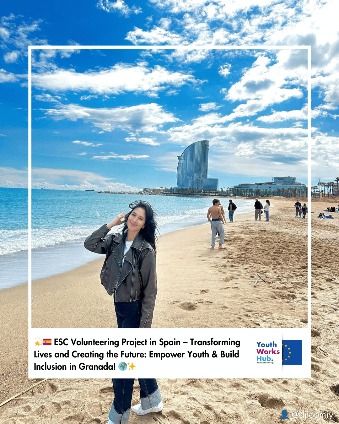 💫🇪🇸 ESC Volunteering Project in Spain – Transforming Lives and Creating the Future: Empower Youth & Build Inclusion in Granada! 🌍✨