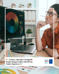 🎨✨ Erasmus+ Internship in Portugal 🇵🇹 | Graphic Designer Position with Full-Time Creative Experience 🚀🖌️