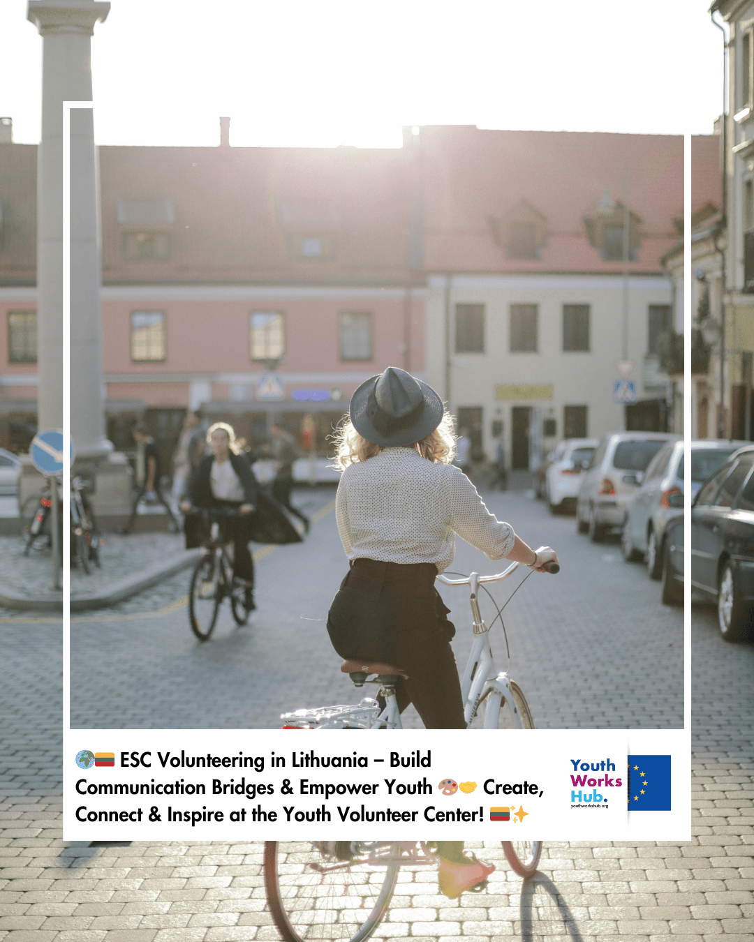 🌍🇱🇹 ESC Volunteering in Lithuania – Build Communication Bridges & Empower Youth in Kaunas 🎨🤝 Create, Connect & Inspire at the Youth Volunteer Center! 🇱🇹✨