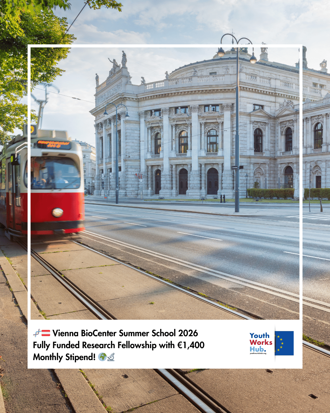 🧬🇦🇹 Vienna BioCenter Summer School 2026 – Fully Funded Research Fellowship with €1,400 Monthly Stipend! 🌍🔬
