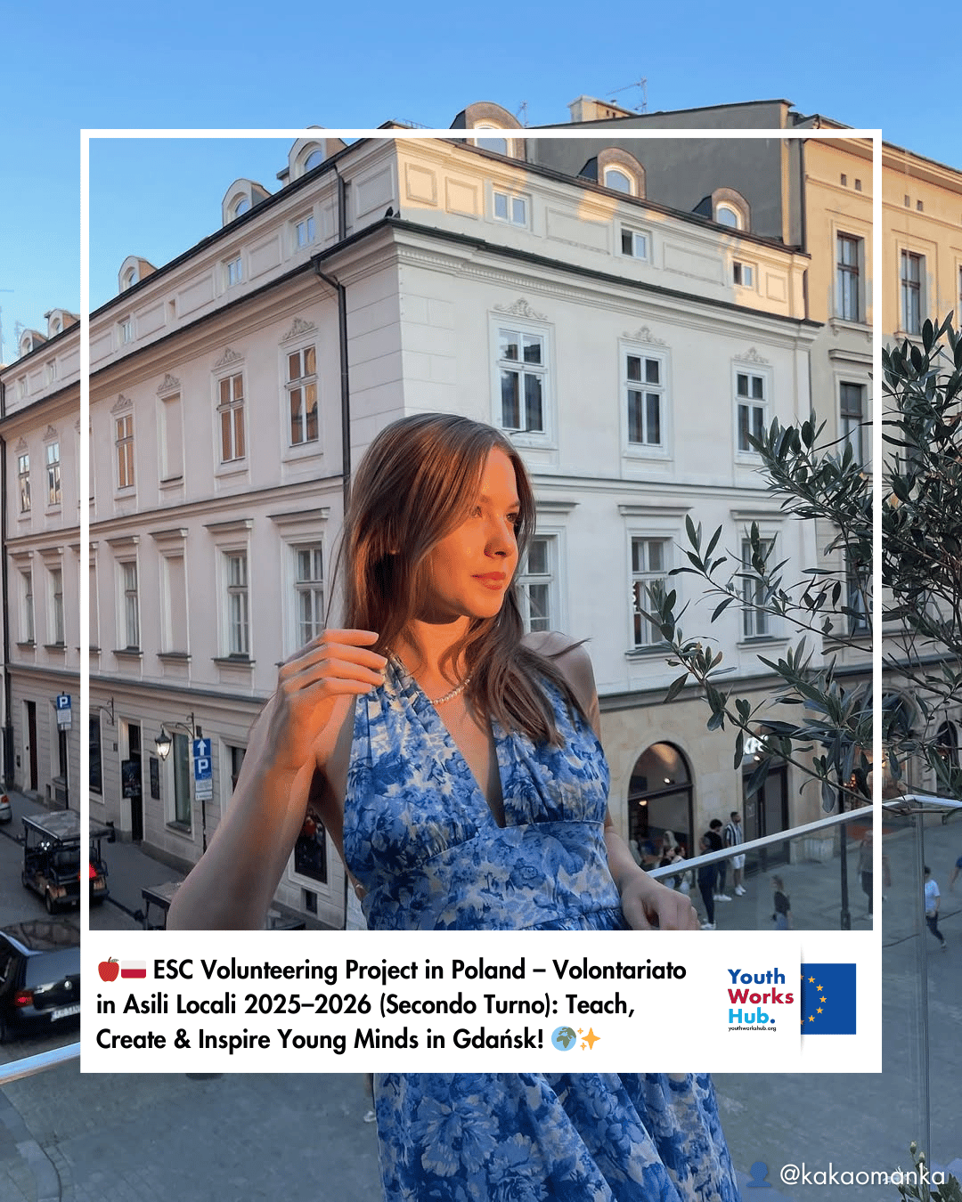 🍎🇵🇱 ESC Volunteering Project in Poland – Volontariato in Asili Locali 2025–2026 (Secondo Turno): Teach, Create & Inspire Young Minds in Gdańsk! 🌍✨