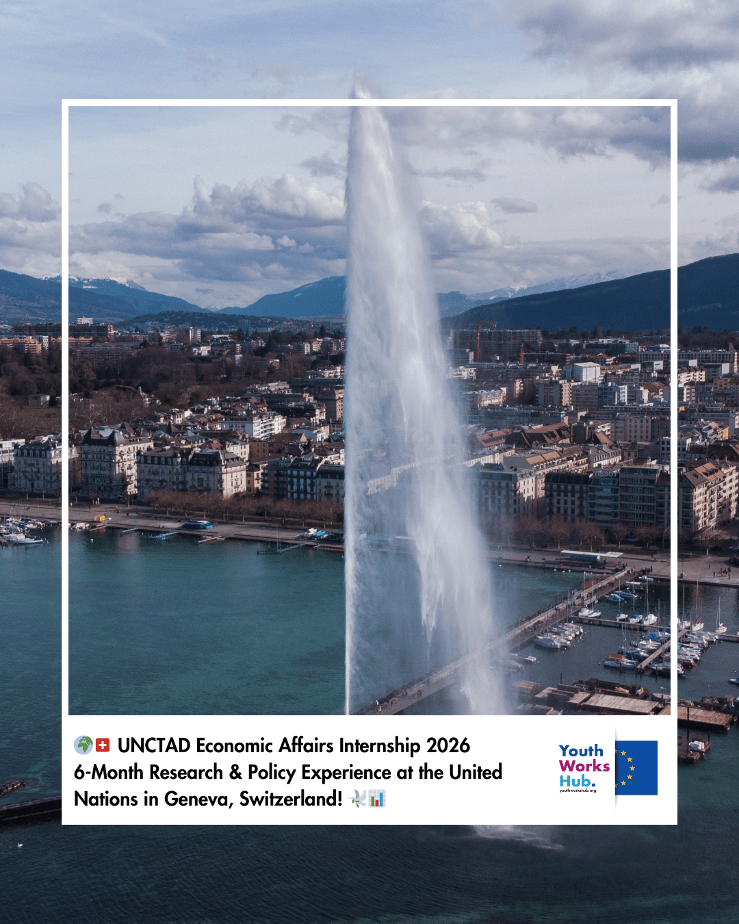 🌍🇨🇭 UNCTAD Economic Affairs Internship 2026 – 6-Month Research & Policy Experience at the United Nations in Geneva, Switzerland! 🕊️📊