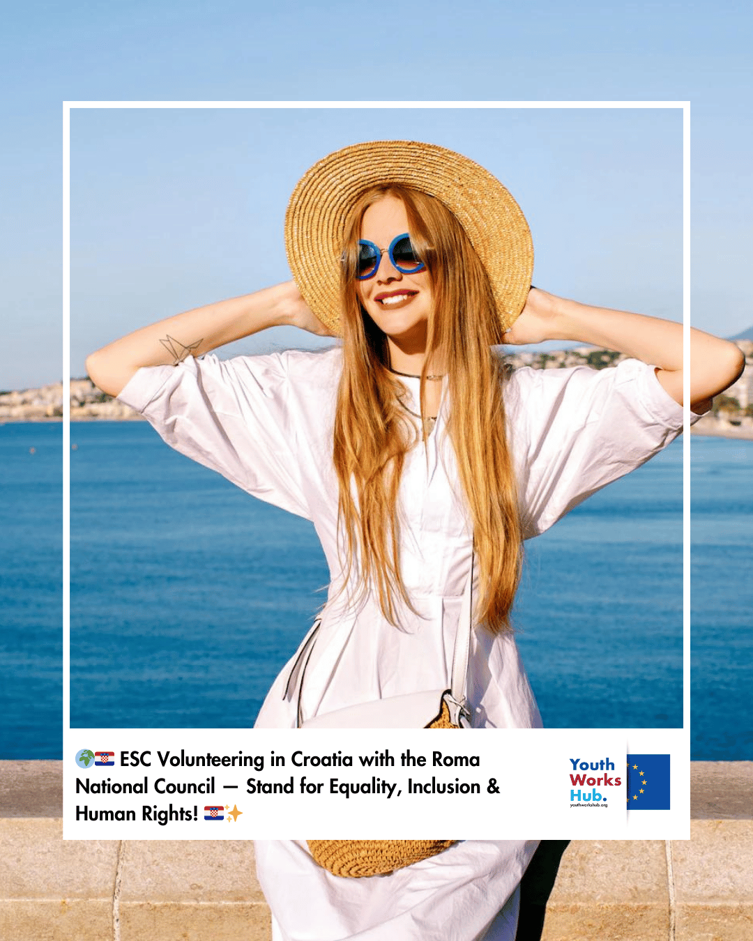 🌍🇭🇷 ESC Volunteering in Croatia with the Roma National Council — Stand for Equality, Inclusion & Human Rights! 🇭🇷✨