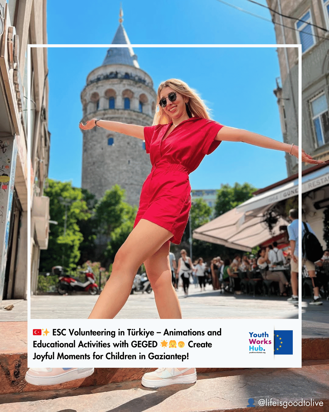🇹🇷✨ ESC Volunteering in Türkiye – Animations and Educational Activities with GEGED 🌟👧🧒 Create Joyful Moments for Children in Gaziantep!