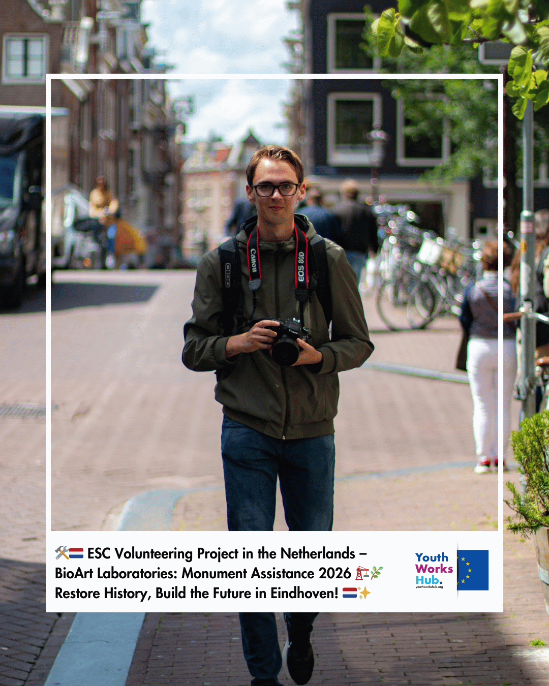 🛠️🇳🇱 ESC Volunteering Project in the Netherlands – BioArt Laboratories: Monument Assistance 2026 🏗️🌿 Restore History, Build the Future in Eindhoven! 🇳🇱✨
