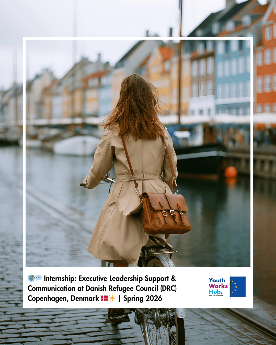 🌍💬 Internship: Executive Leadership Support & Communication at Danish Refugee Council (DRC) – Copenhagen, Denmark 🇩🇰✨ | Spring 2026