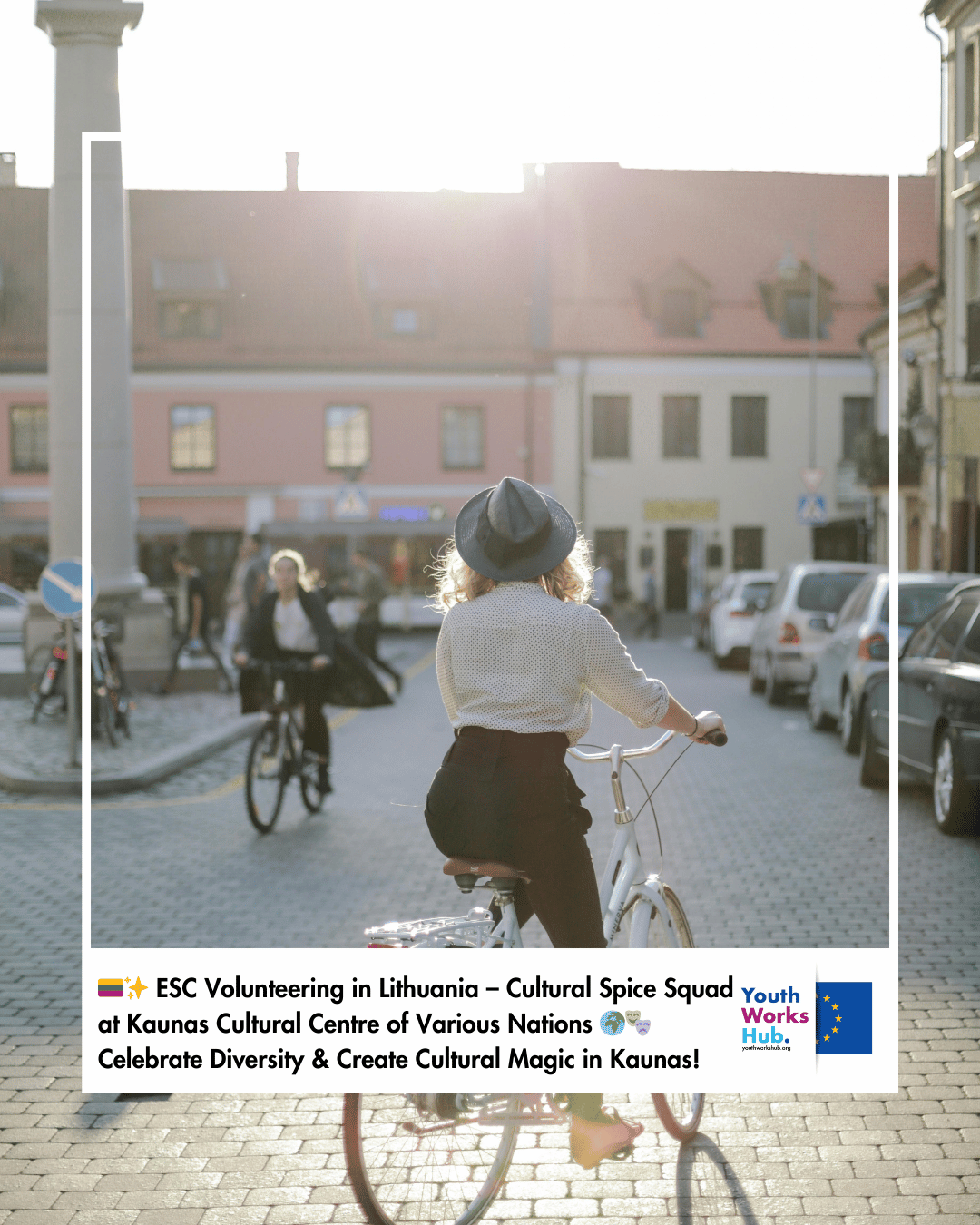 🇱🇹✨ ESC Volunteering in Lithuania – Cultural Spice Squad at Kaunas Cultural Centre of Various Nations 🌍🎭 Celebrate Diversity & Create Cultural Magic in Kaunas!