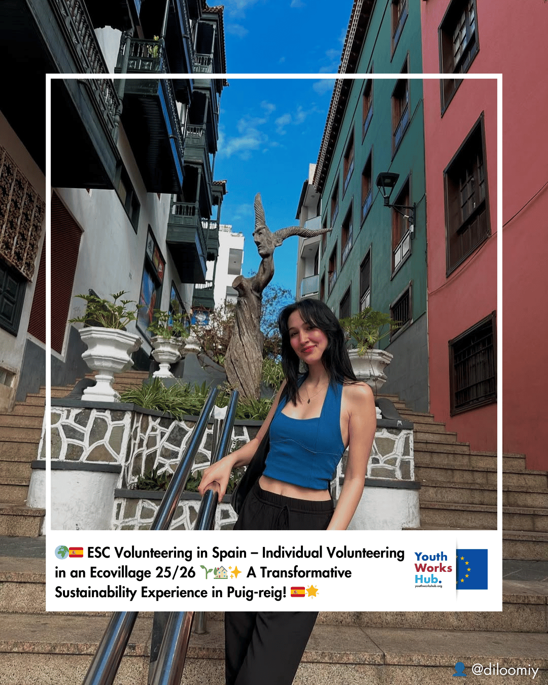 🌍🇪🇸 ESC Volunteering in Spain – Individual Volunteering in an Ecovillage 25/26 🌱🏡✨ A Transformative Sustainability Experience in Puig-reig! 🇪🇸🌟