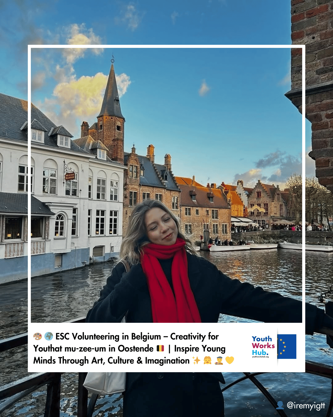 🎨🌍 ESC Volunteering in Belgium – Creativity for Youthat mu-zee-um in Oostende 🇧🇪 | Inspire Young Minds Through Art, Culture & Imagination ✨👧🧑‍🎨💛