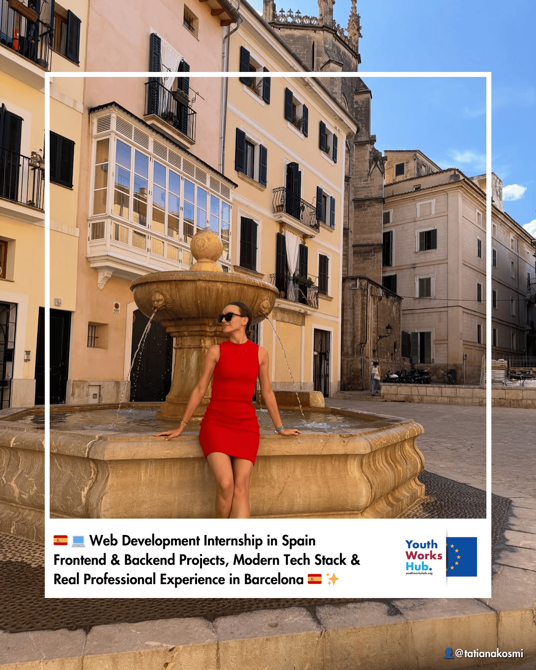🇪🇸💻 Web Development Internship in Spain – Frontend & Backend Projects, Modern Tech Stack & Real Professional Experience in Barcelona 🇪🇸✨