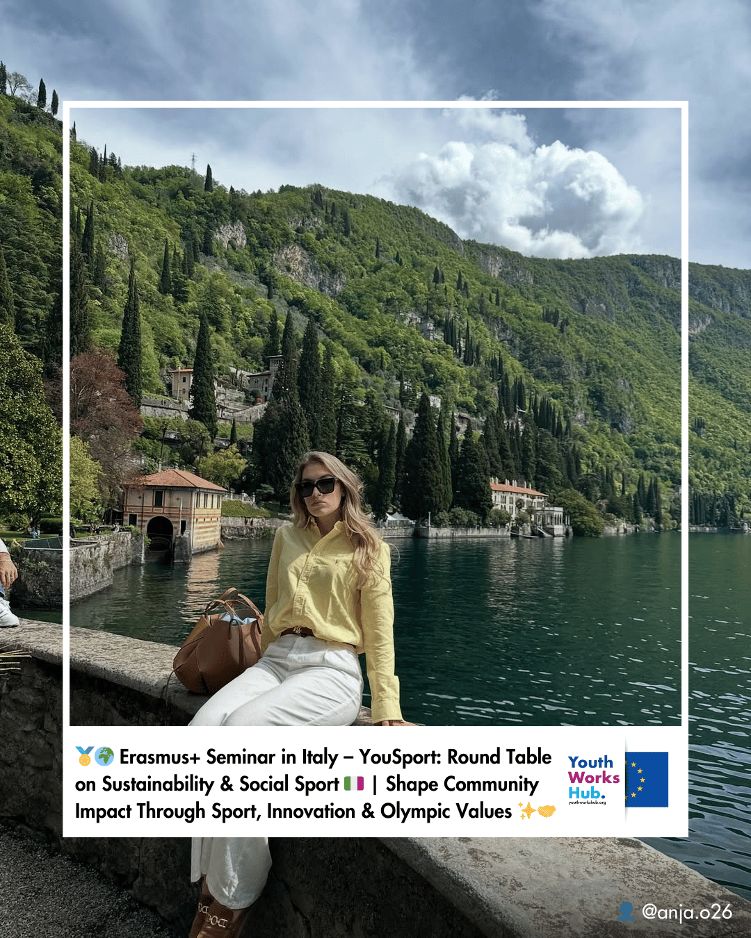 🏅🌍 Erasmus+ Seminar in Italy – YouSport: Round Table on Sustainability & Social Sport 🇮🇹 | Shape Community Impact Through Sport, Innovation & Olympic Values ✨🤝