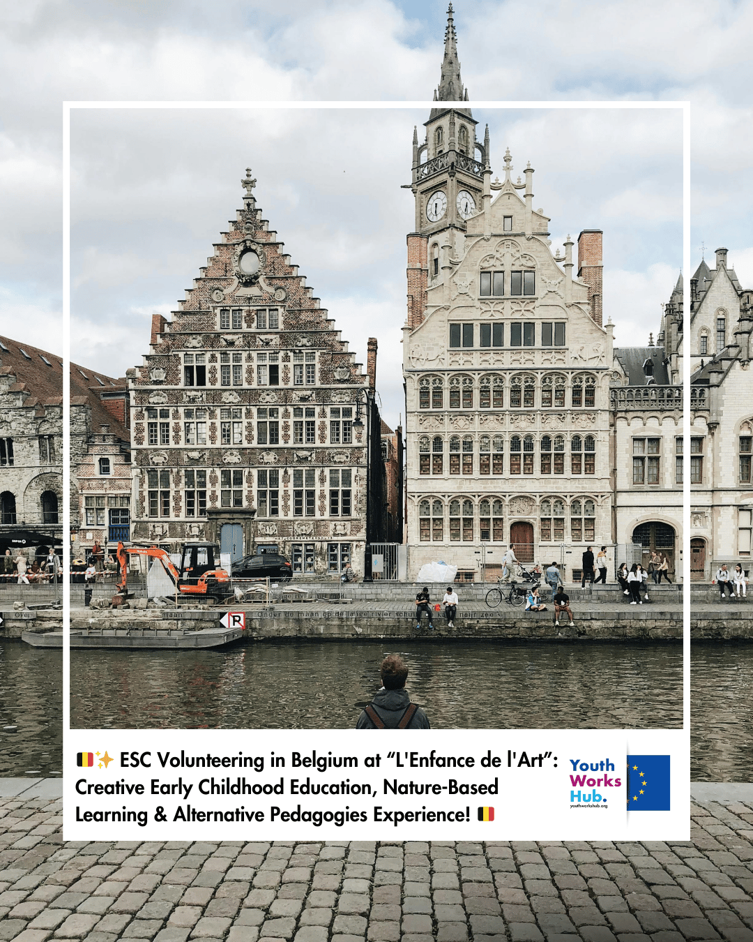 🇧🇪✨ ESC Volunteering in Belgium at L’Enfance de l’Art – Creative Early Childhood Education, Nature-Based Learning & Alternative Pedagogies Experience 🇧🇪✨