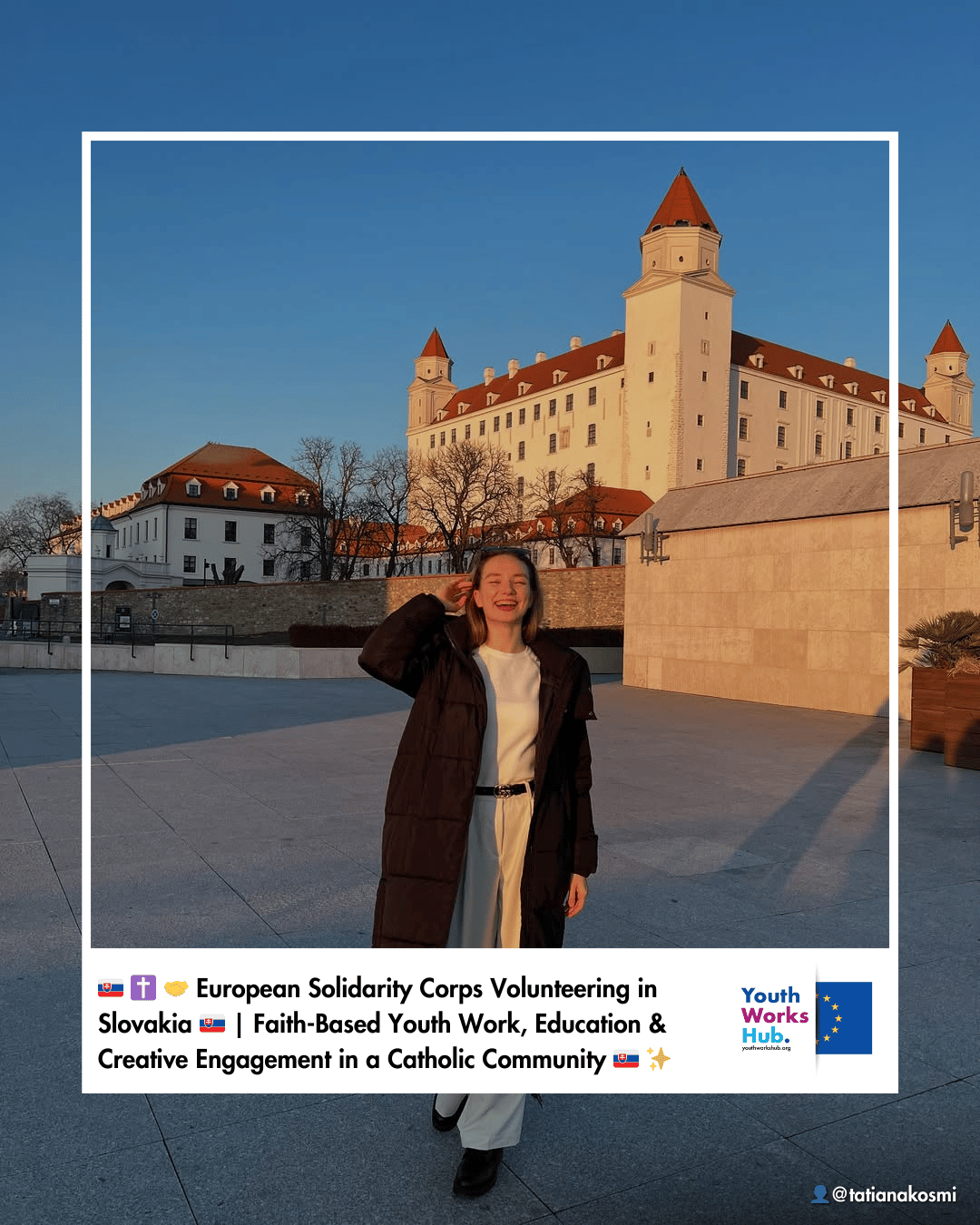 🇸🇰✝️🤝 European Solidarity Corps Volunteering in Slovakia 🇸🇰 | Faith-Based Youth Work, Education & Creative Engagement in a Catholic Community 🇸🇰✨