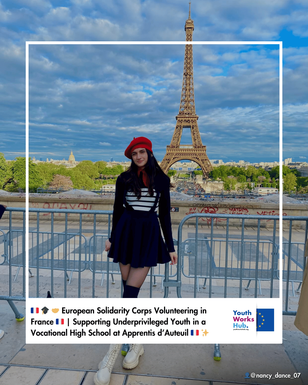 🇫🇷🎓🤝 European Solidarity Corps Volunteering in France 🇫🇷 | Supporting Underprivileged Youth in a Vocational High School at Apprentis d’Auteuil 🇫🇷✨