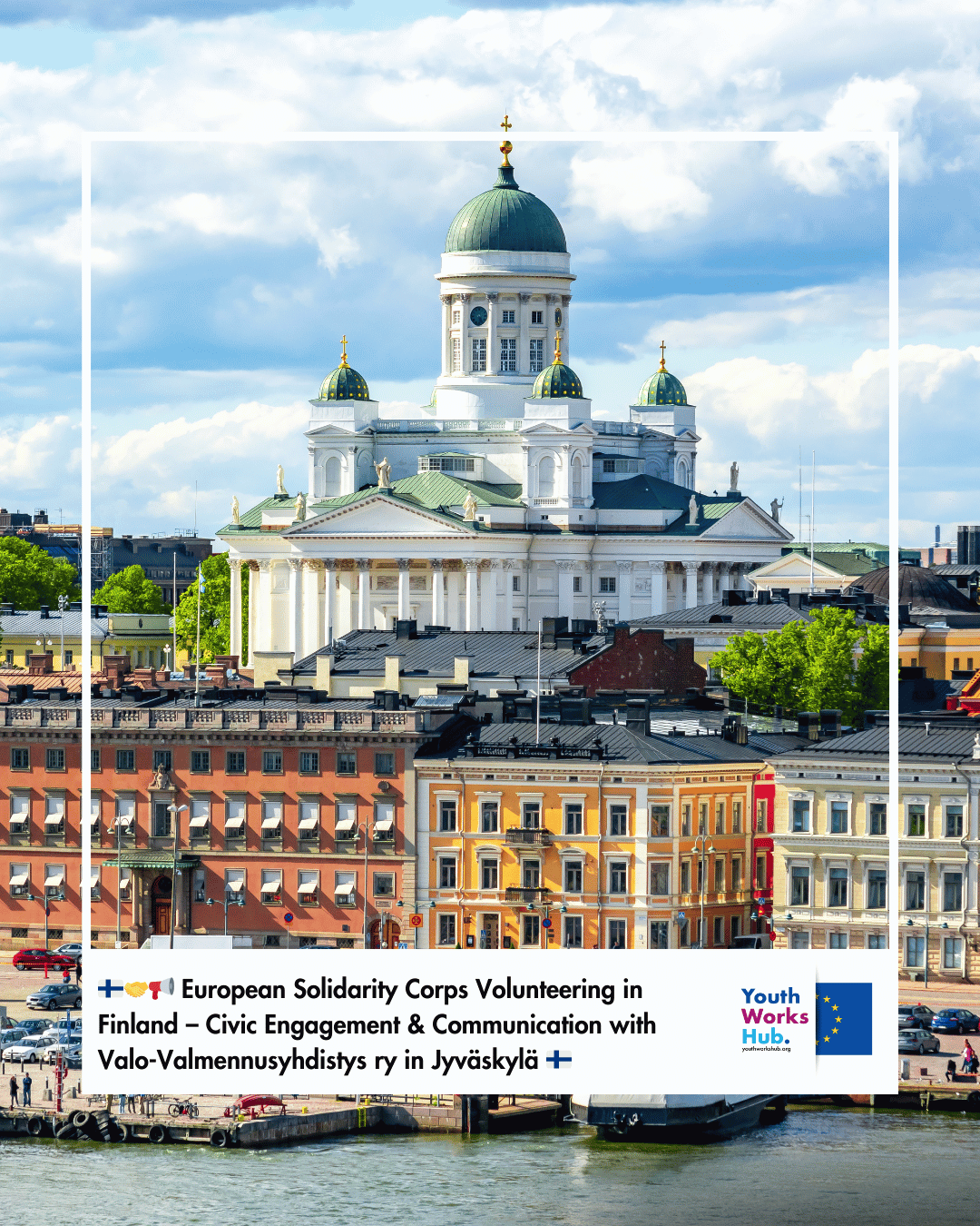 🇫🇮 🌍 European Solidarity Corps Volunteering in Finland – Civic Engagement & Communication with Valo-Valmennusyhdistys ry ✨ 🤝 Make an Impact Through Participation 🇫🇮