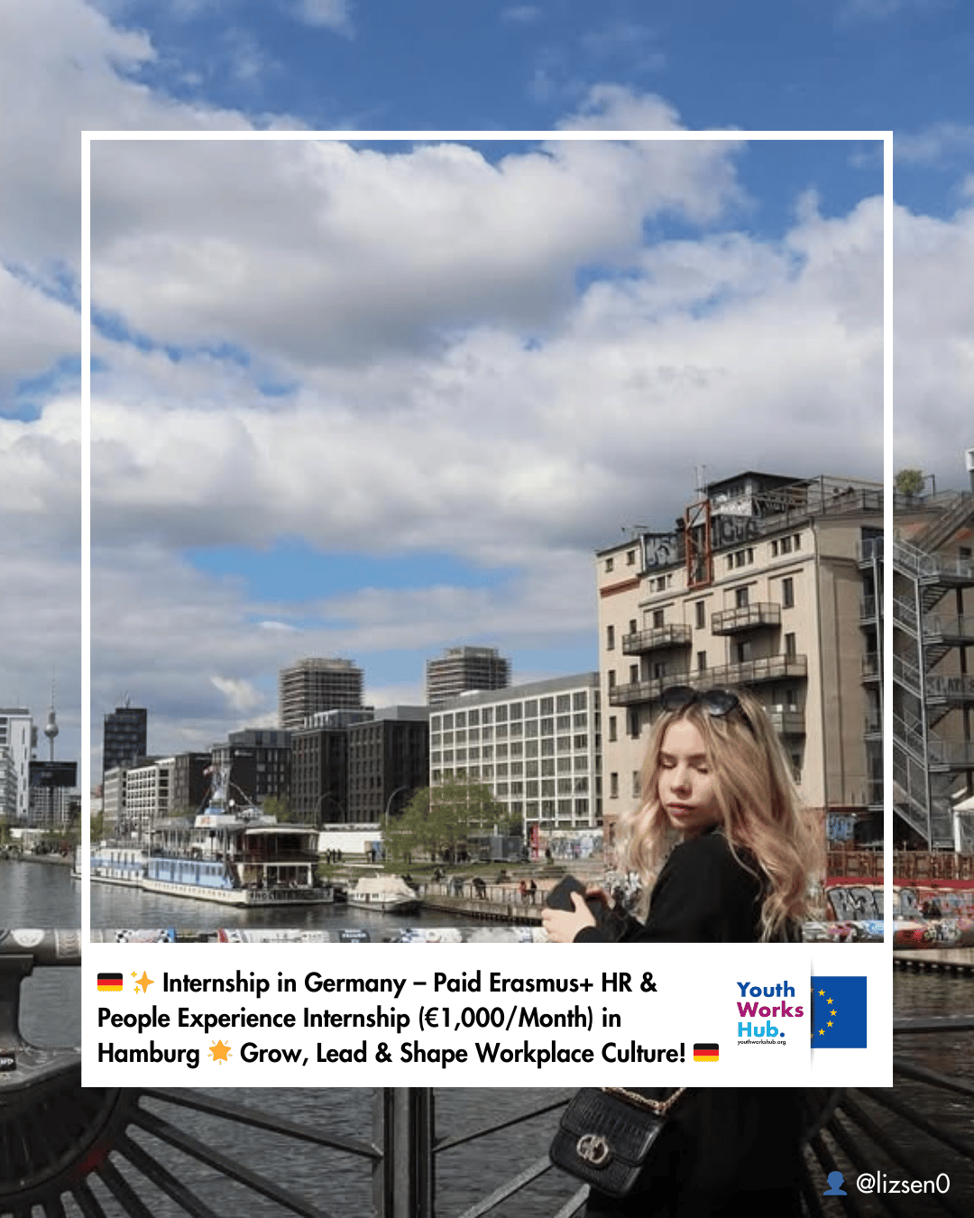 🇩🇪✨ Internship in Germany – Paid Erasmus+ HR & People Experience Internship (€1,000/Month) in Hamburg 🌟 Grow, Lead & Shape Workplace Culture! 🇩🇪