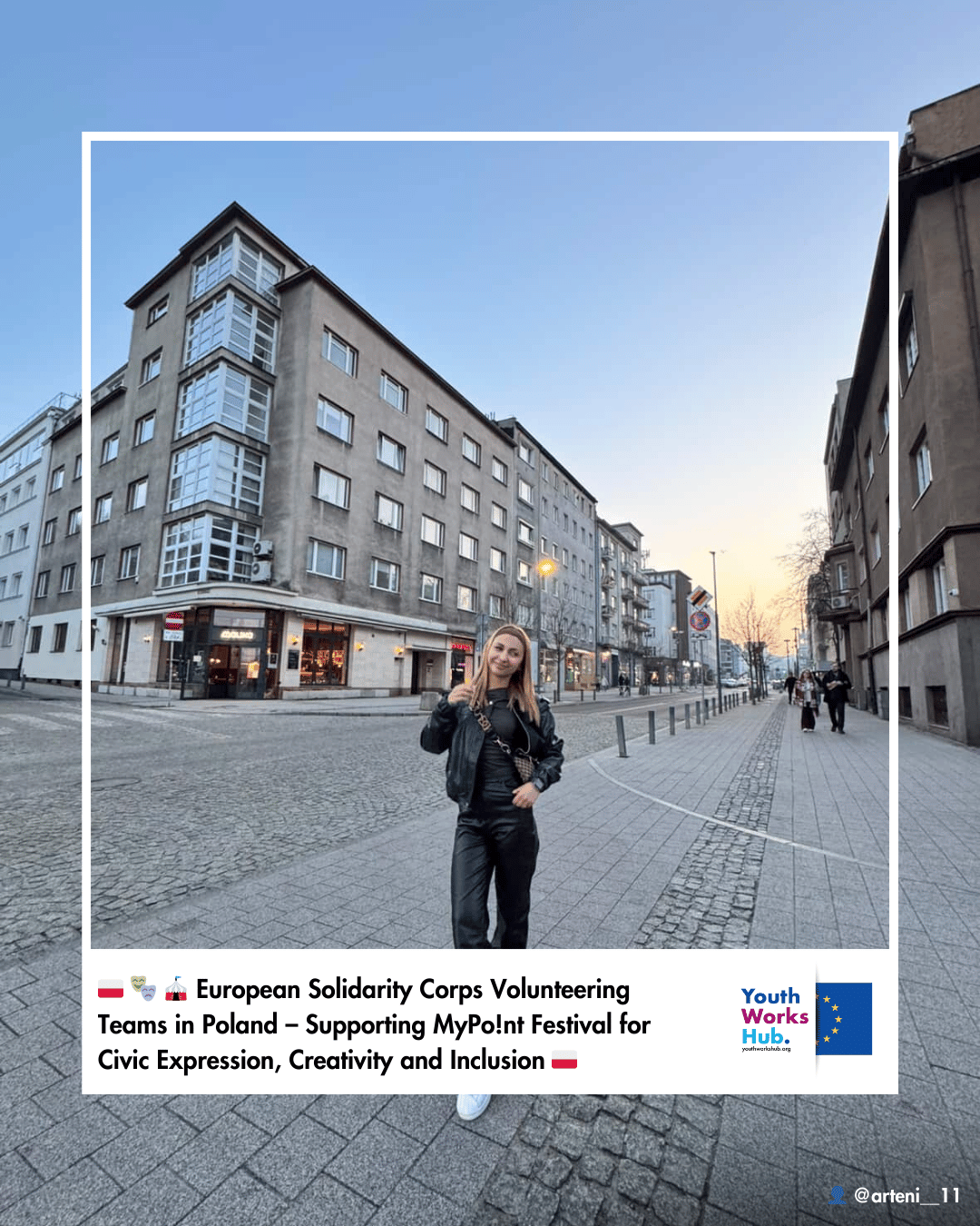 🇵🇱🎭🎪 European Solidarity Corps Volunteering Teams in Poland – Supporting MyPo!nt Festival for Civic Expression, Creativity and Inclusion 🇵🇱