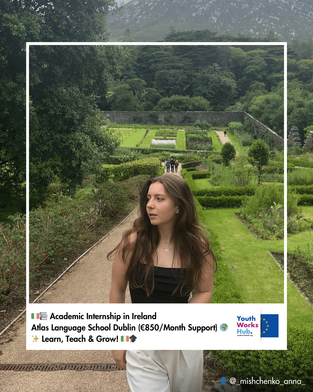 🇮🇪📚 Academic Internship in Ireland – Atlas Language School Dublin (€850/Month Support) 🌍✨ Learn, Teach & Grow! 🇮🇪🎓