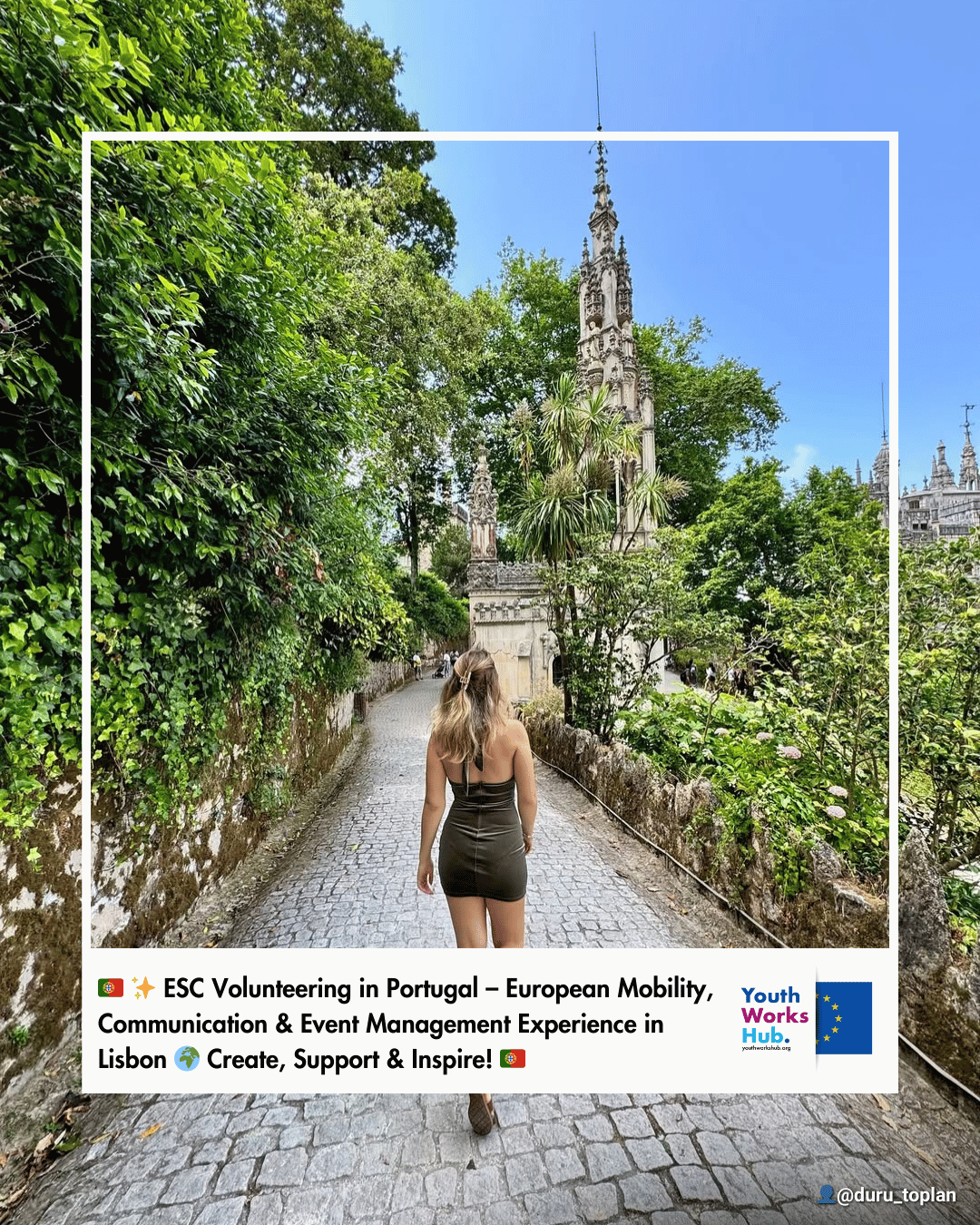 🇵🇹✨ ESC Volunteering in Portugal – European Mobility, Communication & Event Management Experience in Lisbon 🌍 Create, Support & Inspire! 🇵🇹