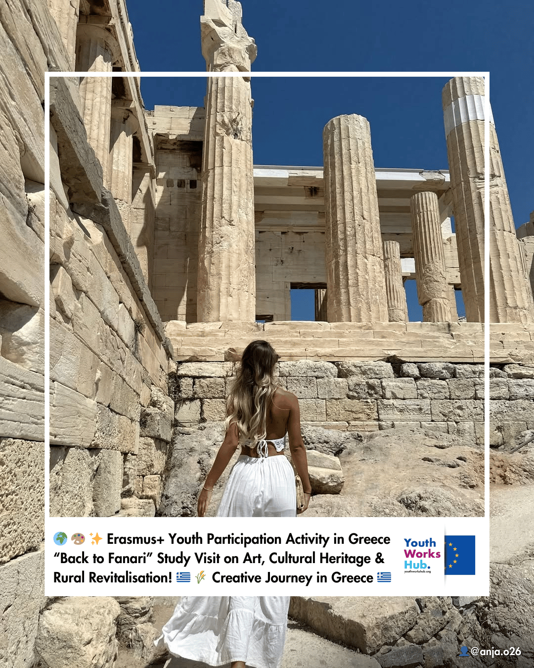 🌍🎨✨ Erasmus+ Youth Participation Activity in Greece – “Back to Fanari” Study Visit on Art, Cultural Heritage & Rural Revitalisation! 🇬🇷🌾 A Creative Journey into Small Communities!