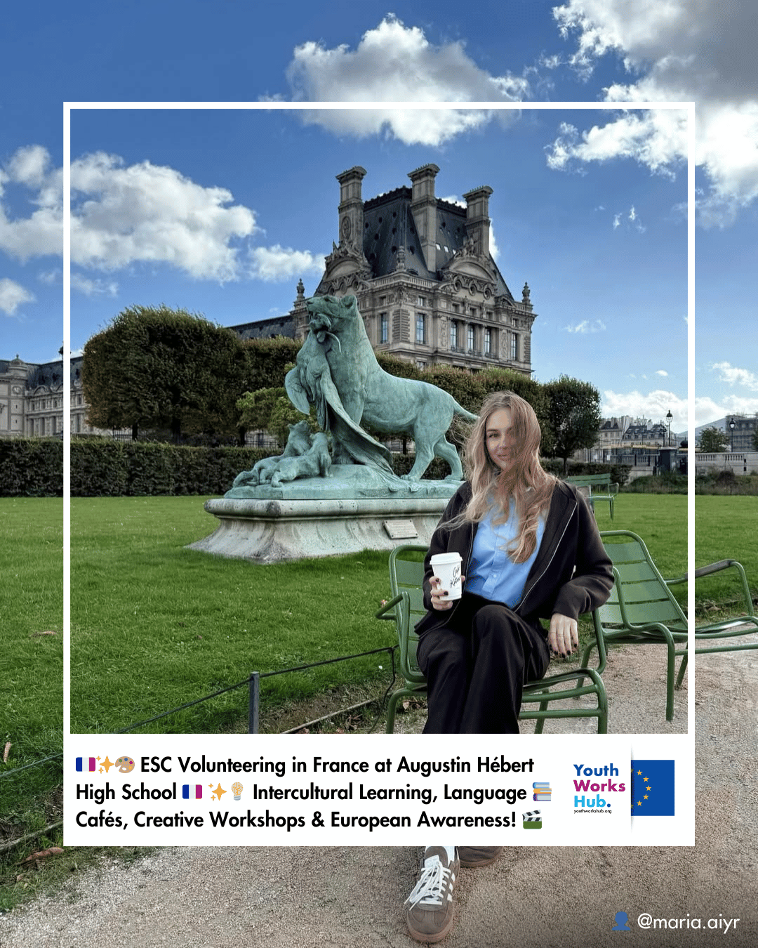 🇫🇷✨ ESC Volunteering in France at Augustin Hébert High School – Intercultural Learning, Language Cafés, Creative Workshops & European Awareness! 🌍🎬📚 Inspire, Engage & Experience Europe! 🇫🇷 ✨🎨💡