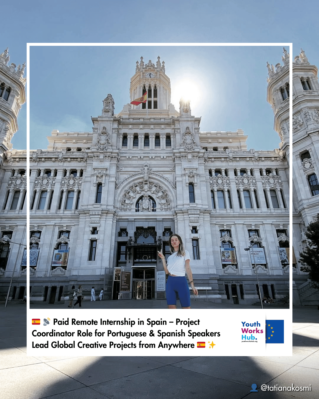 🇪🇸📡 Paid Remote Internship in Spain – Project Coordinator Role for Portuguese & Spanish Speakers | Lead Global Creative Projects from Anywhere 🇪🇸✨