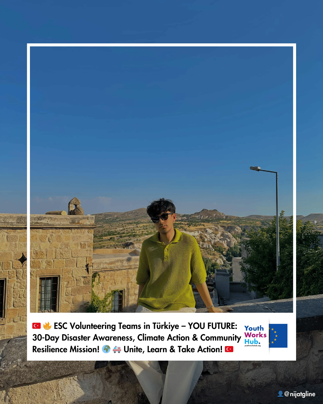 🇹🇷🔥 ESC Volunteering Teams in Türkiye – YOU FUTURE: 30-Day Disaster Awareness, Climate Action & Community Resilience Mission in Yozgat! 🌍🚑 Unite, Learn & Take Action! 🇹🇷