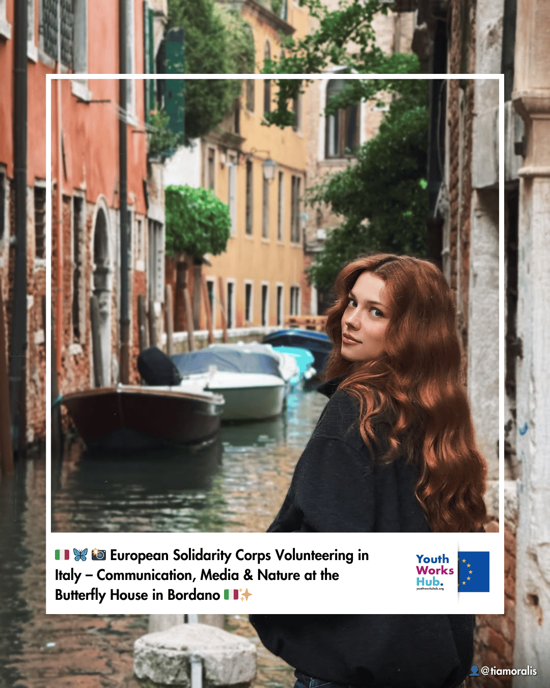 🇮🇹🦋📸 European Solidarity Corps Volunteering in Italy – Communication, Media & Nature at the Butterfly House in Bordano 🇮🇹✨