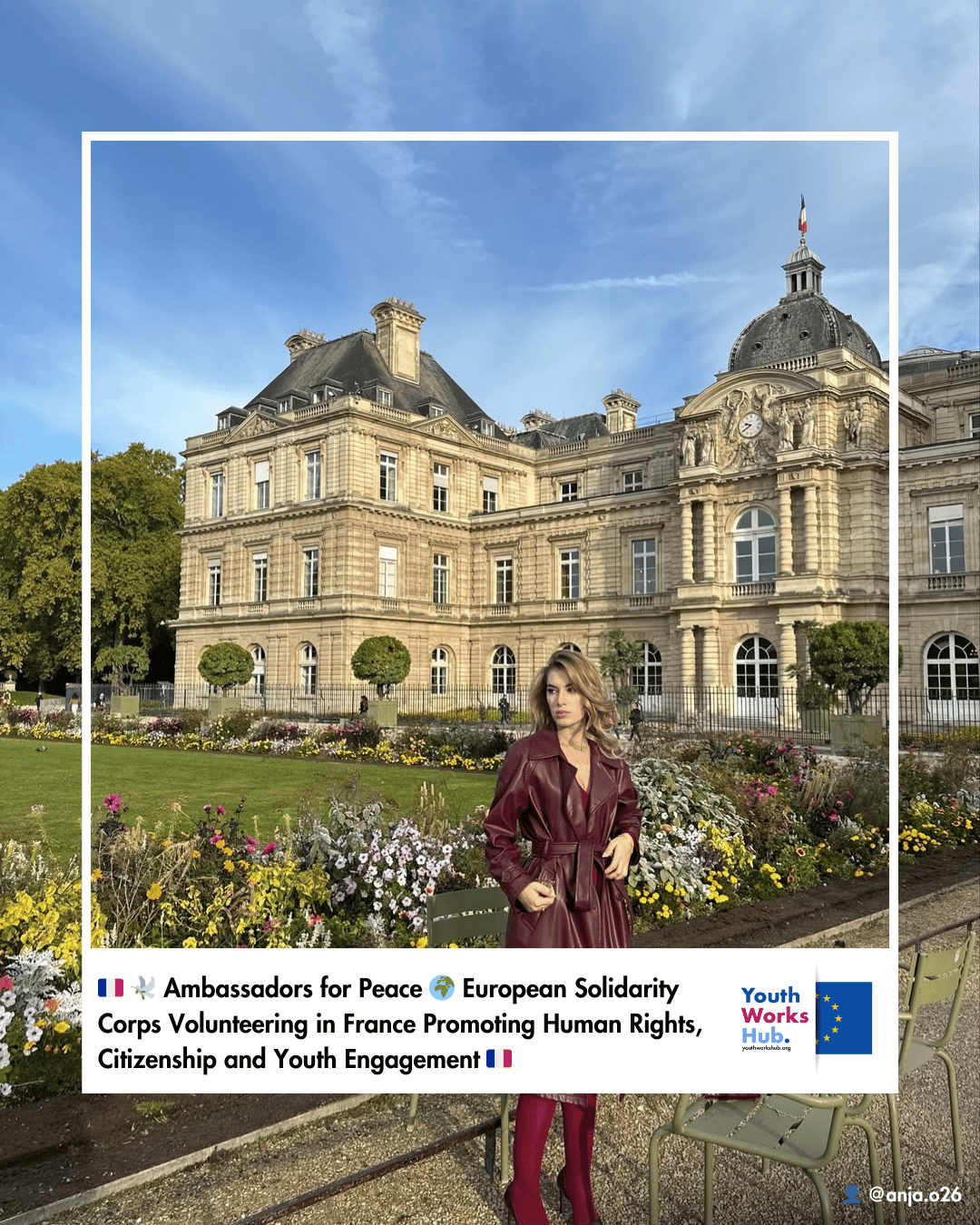 🇫🇷🕊️🌍 Ambassadors for Peace – European Solidarity Corps Volunteering in France Promoting Human Rights, Citizenship and Youth Engagement 🇫🇷