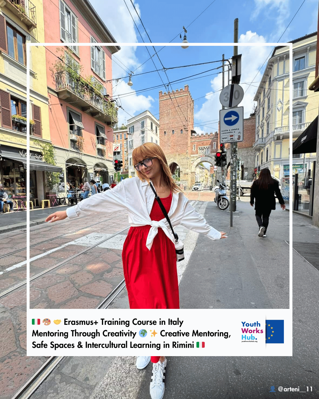 🇮🇹🎨🤝 Erasmus+ Training Course in Italy – Mentoring Through Creativity 🌍✨ Creative Mentoring, Safe Spaces & Intercultural Learning in Rimini 🇮🇹