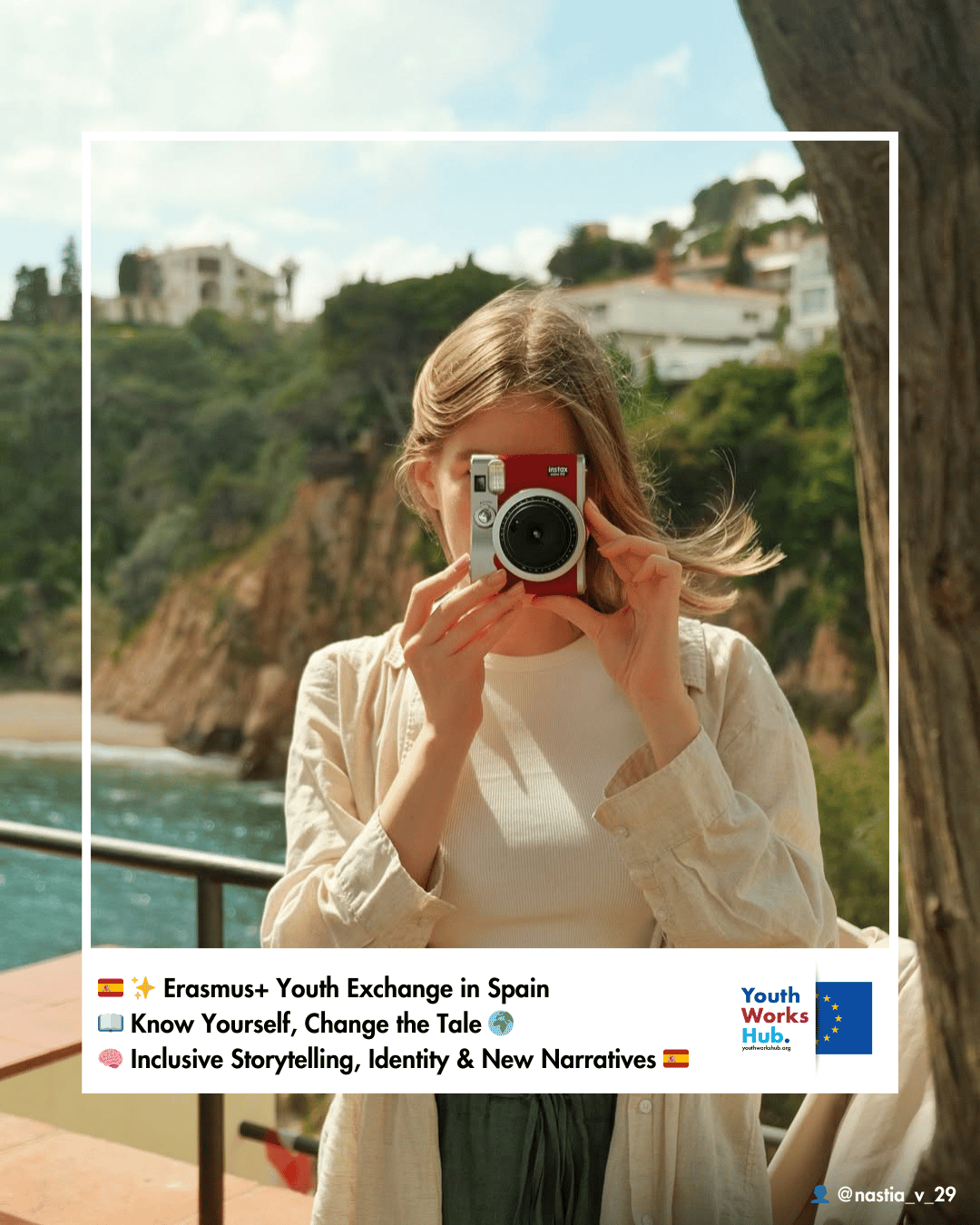 🇪🇸📖✨ Erasmus+ Youth Exchange in Spain – Know Yourself, Change the Tale 🌍🧠 Inclusive Storytelling, Identity & New Narratives 🇪🇸
