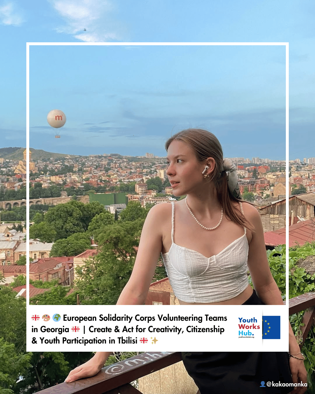 🇬🇪🎨🌍 European Solidarity Corps Volunteering Teams in Georgia 🇬🇪 | Create & Act for Creativity, Citizenship & Youth Participation in Tbilisi 🇬🇪✨