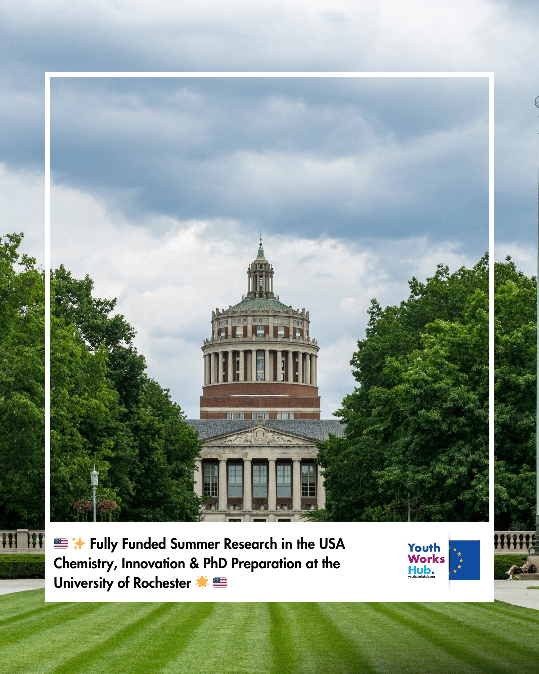 🇺🇸✨ Fully Funded Summer Research in the USA – Chemistry, Innovation & PhD Preparation at the University of Rochester 🌟 Join World-Class Labs & Become an iScholar! 🇺🇸