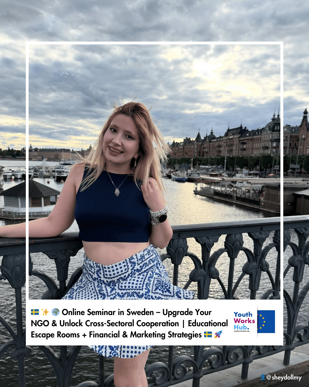 🇸🇪✨🌍 Online Seminar in Sweden – Upgrade Your NGO & Unlock Cross-Sectoral Cooperation | Educational Escape Rooms + Financial & Marketing Strategies 🇸🇪🚀