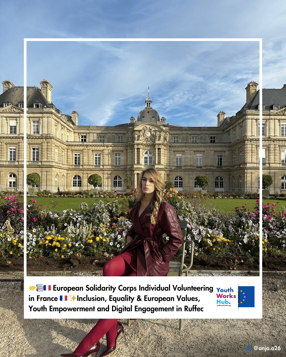 🇫🇷🤝📚 European Solidarity Corps Individual Volunteering in France – Inclusion, Equality & European Values through Education, Youth Empowerment and Digital Engagement in Ruffec 🇫🇷✨