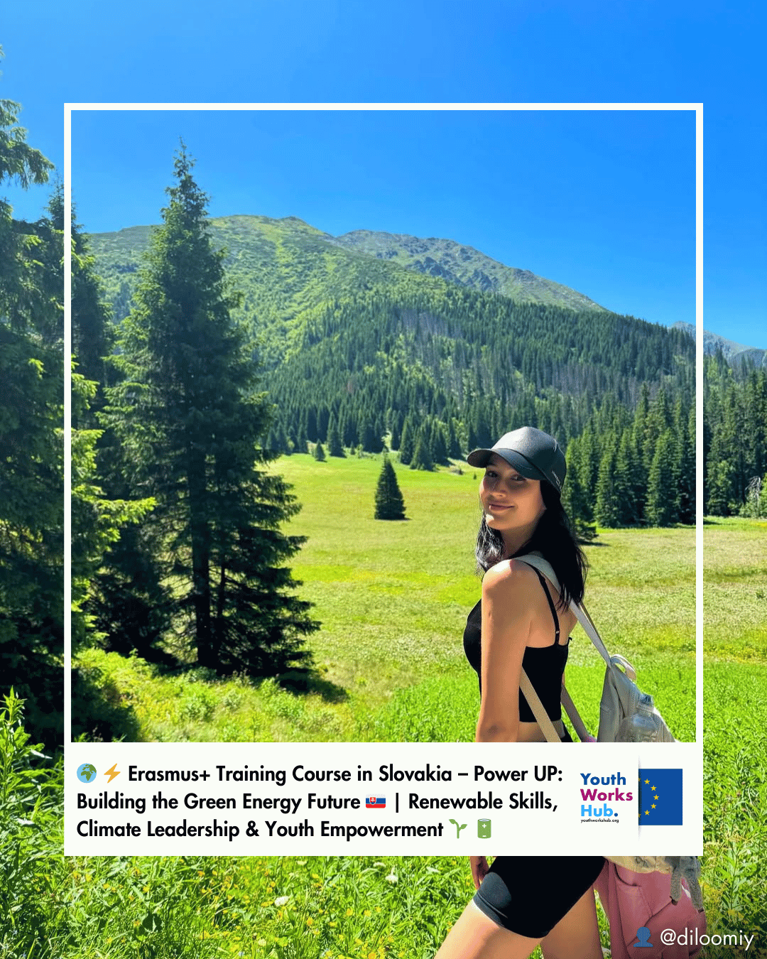 🌍⚡ Erasmus+ Training Course in Slovakia – Power UP: Building the Green Energy Future 🇸🇰 | Renewable Skills, Climate Leadership & Youth Empowerment 🌱🔋