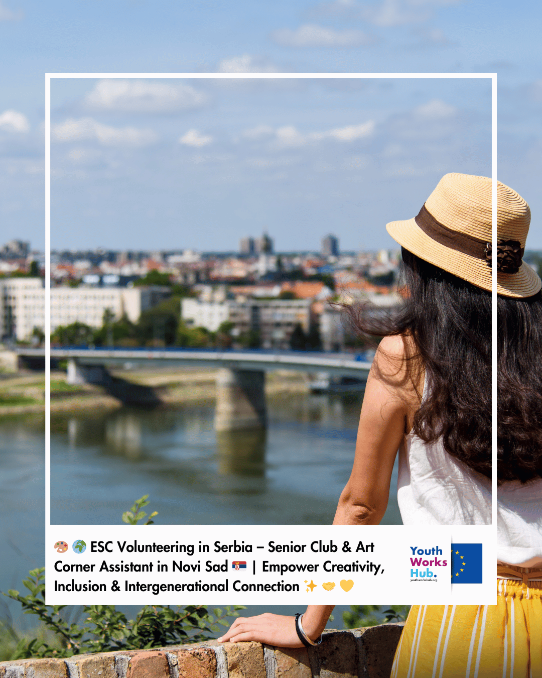 🎨🌍 ESC Volunteering in Serbia – Senior Club & Art Corner Assistant in Novi Sad 🇷🇸 | Empower Creativity, Inclusion & Intergenerational Connection ✨🤝💛