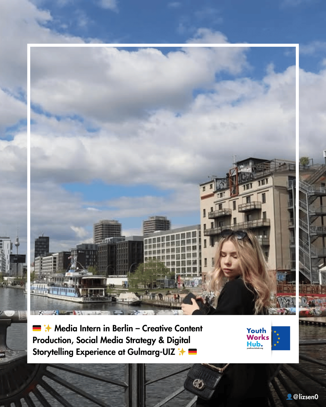 🇩🇪✨ Media Intern in Berlin – Creative Content Production, Social Media Strategy & Digital Storytelling Experience at Gulmarg-UIZ ✨🇩🇪