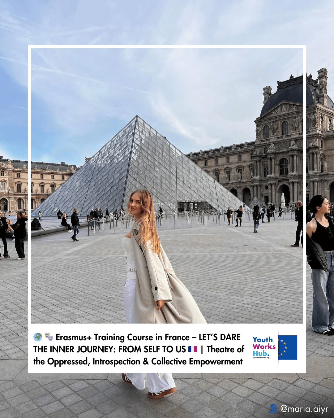 🌍🎭 Erasmus+ Training Course in France – LET’S DARE THE INNER JOURNEY: FROM SELF TO US 🇫🇷 | Theatre of the Oppressed, Introspection & Collective Empowerment ✨🤝