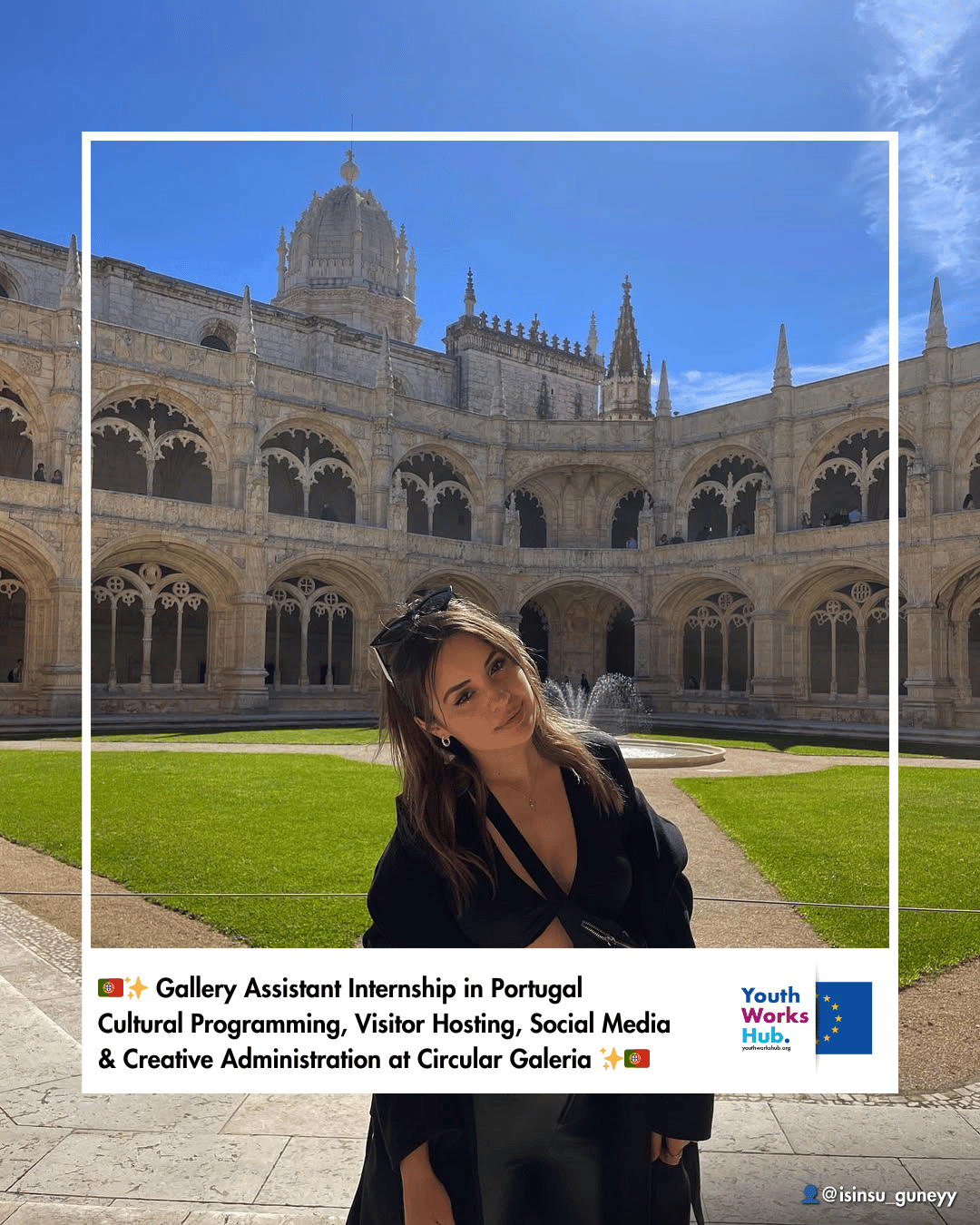 🇵🇹✨ Gallery Assistant Internship in Portugal – Cultural Programming, Visitor Hosting, Social Media & Creative Administration at Circular Galeria ✨🇵🇹