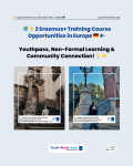 🌍✨ 2 Erasmus+ Training Course Opportunities in Europe 🇩🇪🇫🇮 | Youthpass, Non-Formal Learning & Community Connection! 💡🤝