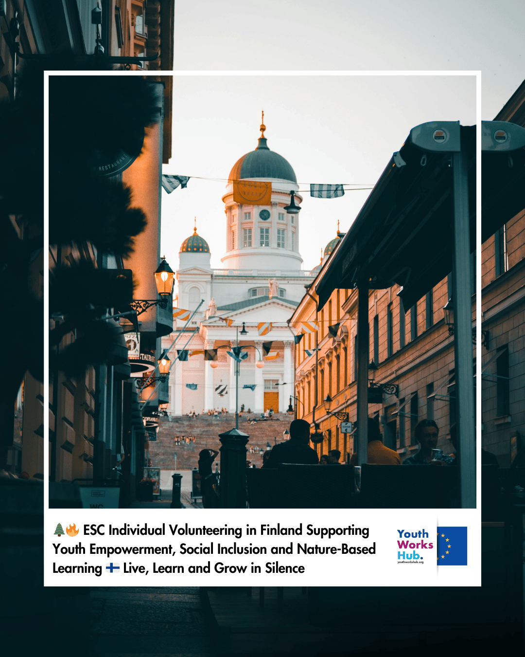 🌲🔥 European Solidarity Corps Individual Volunteering in Finland Supporting Youth Empowerment, Social Inclusion and Nature-Based Learning in a Remote Forest Youth Centre 🇫🇮 Live, Learn and Grow in Silence