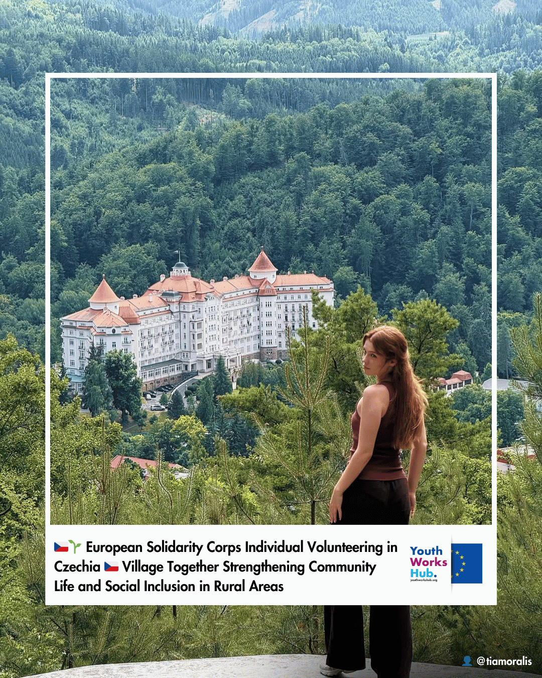 🇨🇿🌱 European Solidarity Corps Individual Volunteering in Czechia 🇨🇿 Village Together Strengthening Community Life and Social Inclusion in Rural Areas